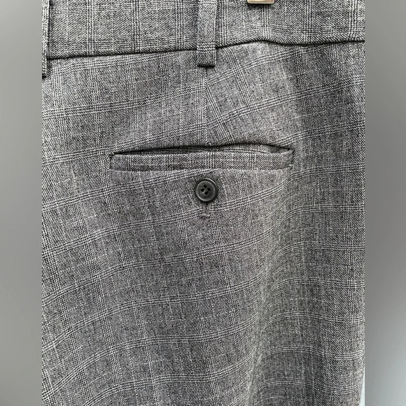 James Jeans Plaid Cuffed Trouser, size large - Picture 9 of 9